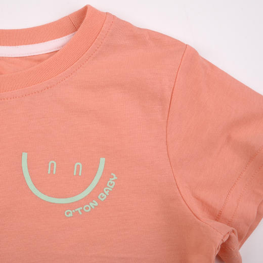 棉果果夏季新品基础款男女童短袖T恤M202140223294 商品图1