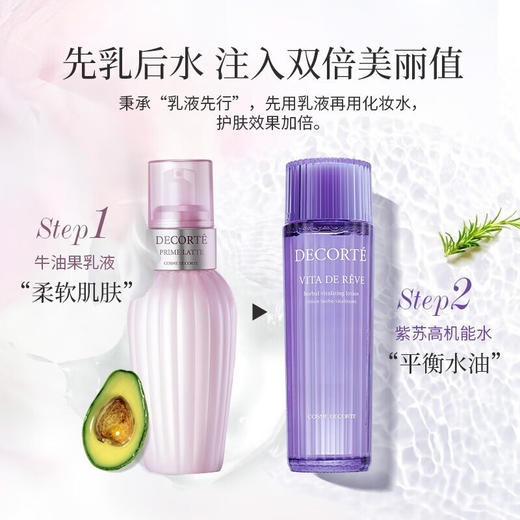 日本黛珂牛油果植萃乳液/紫苏植萃精华水150ml 改善粗糙缔造细致美肌清爽不油腻 117696/117697 商品图1