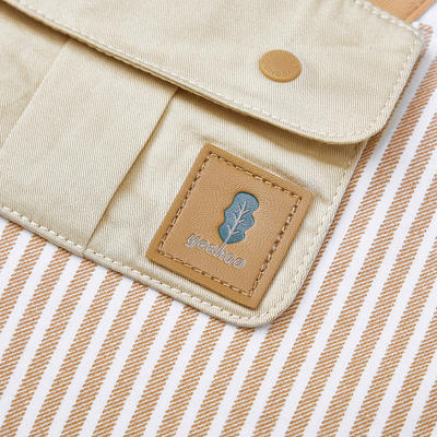 英氏婴儿哈衣男宝纯棉假两件背带连体衣爬服23春夏款YRHAJ1P191A 商品图4