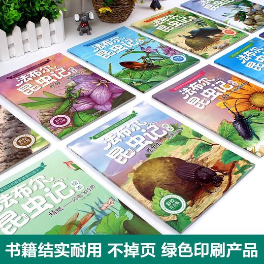 【斗半匠】法布尔昆虫记全10册 商品图1