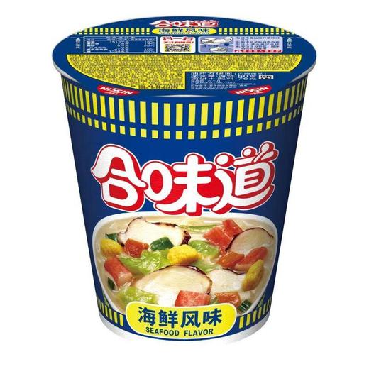 日清 合味道 海鲜风味杯面 70g/杯 商品图0