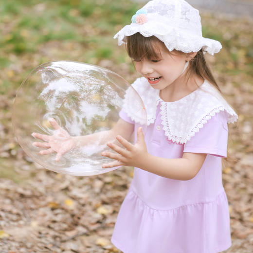 商场同款棉果果春款女童蕾丝花边帽M524400422159 商品图0