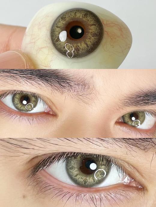 leenscolor 印巴虹膜棕 14.0mm 年抛 含硅水凝胶 商品图9