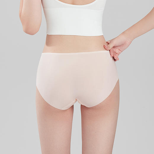 都市丽人健康系列锁边料平角裤女士内裤低腰平角裤LK35C6 商品图2