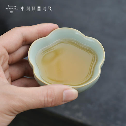 问鼎汝瓷鼎峰系列天青老款木槿杯 商品图2