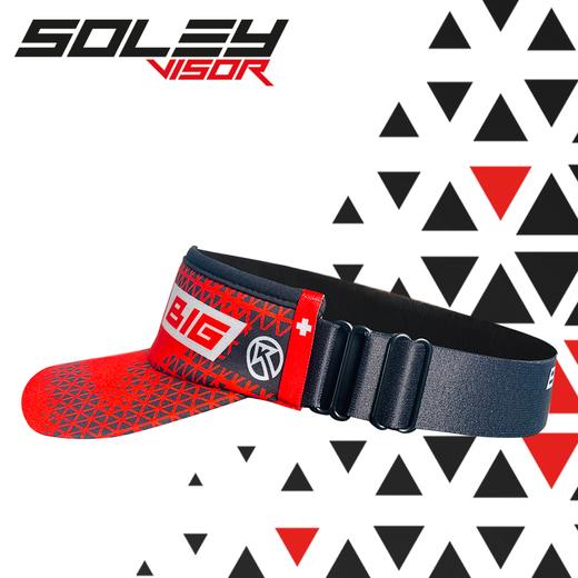 BigK 大K SOLEY VISOR 轻量级空顶帽 户外 路跑 马拉松 商品图1