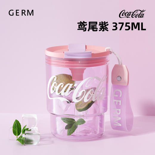 【已下架】积分换购 | GERM 可口可乐联名咖啡杯 高颜值吸管tritan便携杯375ML[福利品] 商品图14