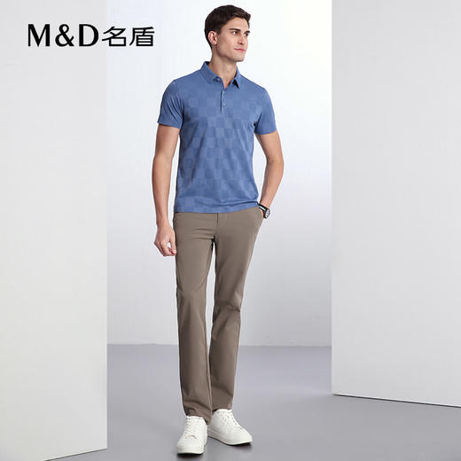 【商场同款】名盾男士短袖Polo衫夏季轻薄透气翻领短袖t恤男22541 商品图4
