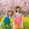【马克珍妮 芦芙】夏装新款 女童清新碎花轻盈网纱裙230002 商品缩略图0