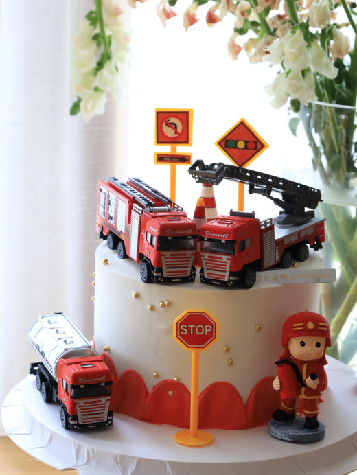 消防车和消防员 商品图0