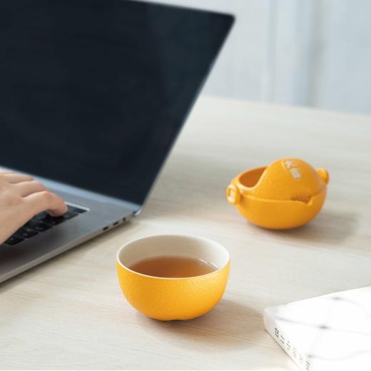 万仟堂 | 大吉大利·快客杯，茶具 陶瓷茶具套装 办公杯 快客杯 易泡壶 礼品专供 商品图2