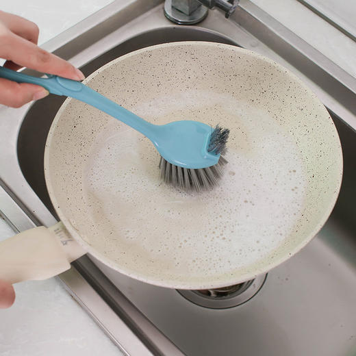 【日用百货】家用洗锅洗碗刷厨房灶台去污清洁刷子 商品图2