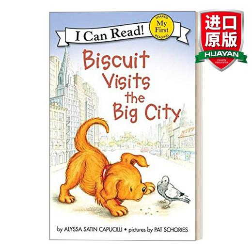 Collins柯林斯 英文原版 My First I Can Read Biscuit Visits the Big City 小饼干*狗游览大城市 英文版 进口英语原版书籍 商品图0