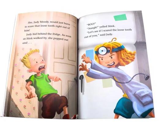 【AR2.5-3.1，赠全套音频】稀奇古怪小朱迪系列和她的伙伴 11册全套 Judy moody and friends 情商启蒙校园正能量 全彩章节桥梁书 商品图2