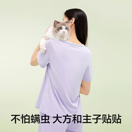 有棵树植物停螨衣夏季女士家居服G-J1021 商品图3