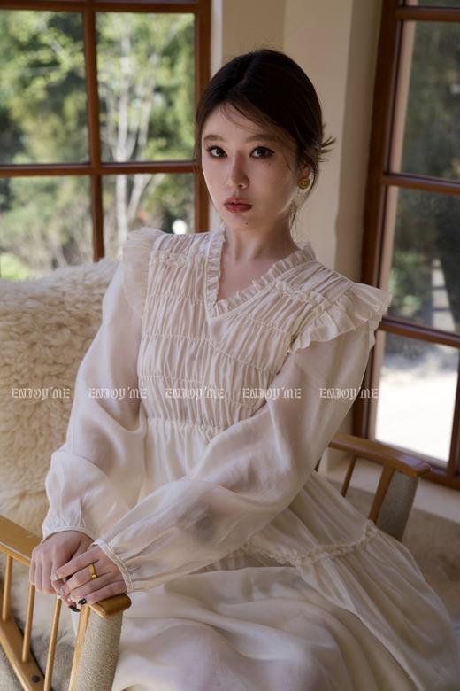 【门店同款】春季V领打揽天丝连衣裙 150421249 商品图4