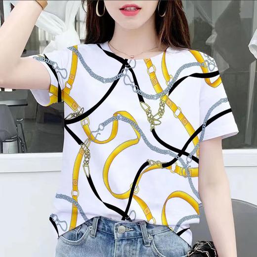 女印花短T 商品图1