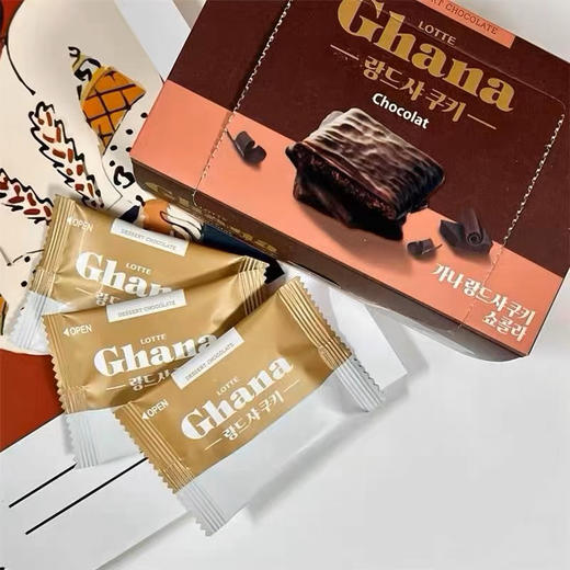 乐天加纳饼干巧克力味91g 商品图4