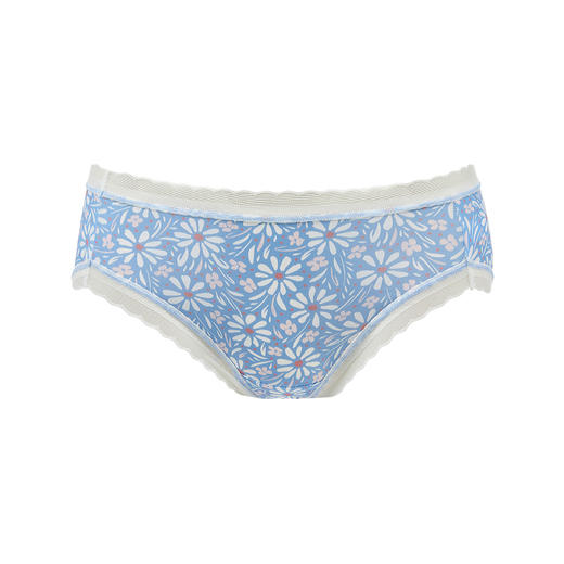 都市丽人健康系列锦泳三角裤女士内裤中腰三角裤LK32A2 商品图7