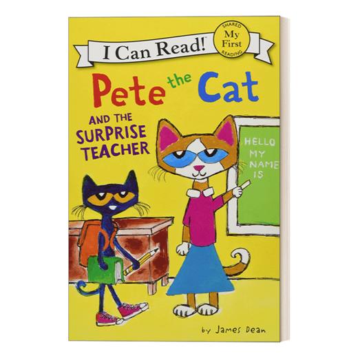 Collins 英文原版 My First I Can Read Pete the Cat and the Surprise Teacher 皮特猫分级阅读 皮特猫和惊喜老师 英文版 进口英语书籍 商品图1