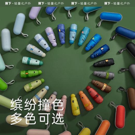 【宠粉“新”防晒】- 蕉下-胶囊系列黑胶五折伞 商品图1