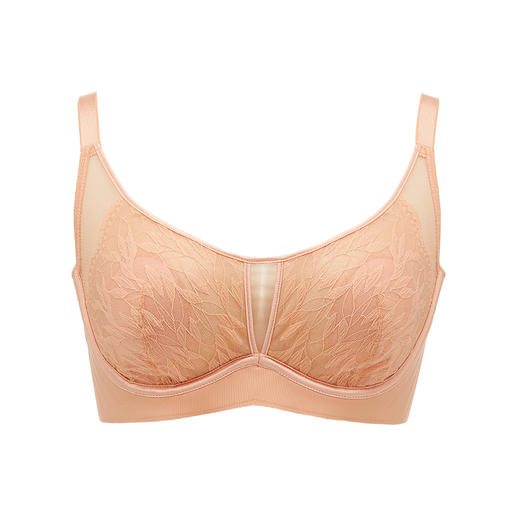 都市丽人舒软挺塑调整型内衣超薄3/4杯蕾丝塑身系列三排软钢圈LJ31C1 商品图4