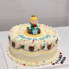 小王子复古蛋糕 -低糖处理无添加（小王子玩偶随机）