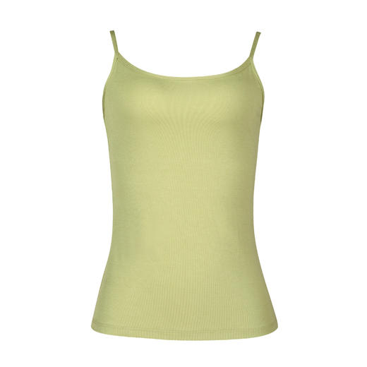 都市丽人吊带背心无尺码细罗纹背心无排扣无钢圈LV3AA2 商品图2