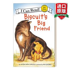 Collins柯林斯 英文原版 My First I Can Read Biscuit's Big Friend 小饼干*狗的大朋友 英文版 进口英语原版书籍