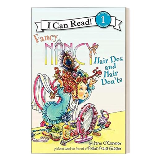 Collins柯林斯 英文原版 I Can Read 1 Fancy Nancy Hair Dos and Hair Don'ts 漂亮的南希换发型 小俏妞希希分级读物 英文版 进口英语原版书籍 商品图1