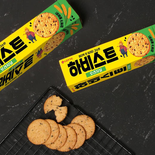 乐天收获黑芝麻饼100g 商品图1