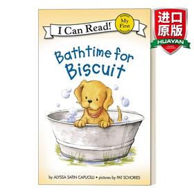 Collins柯林斯 英文原版绘本 My First I Can Read Bathtime for Biscuit 小饼干洗澡 汪培珽书单 英文版 进口英语原版书籍