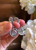 玻璃飘翠平安扣耳坠 52999【3201103】 商品缩略图7
