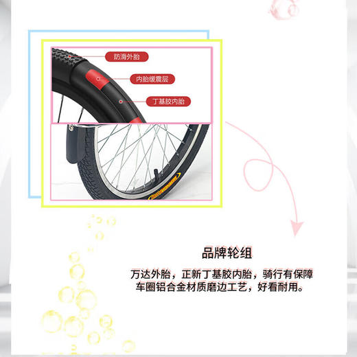永久20寸折叠车 佳驰 商品图4