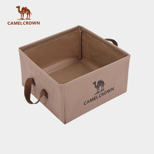 骆驼户外可折叠水盆便携式旅游旅行洗脸盆野营洗衣水桶露营洗菜盆 1J32266311 商品图1