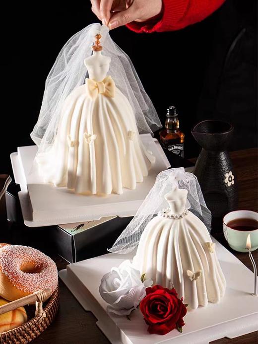 【我的婚纱2】叮当CAKE生日蛋糕-翻糖蛋糕 商品图1
