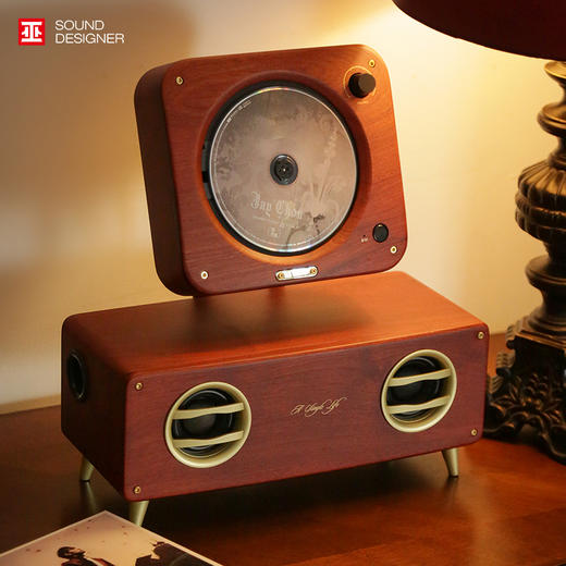 【采购专享】单曲人生2.1 桌面一体式CD机  黑色 橙色 商品图3