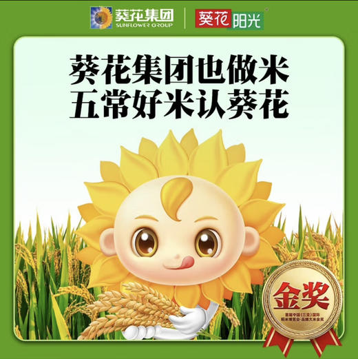葵花阳光五常大米五星（仅供济南市区） 商品图1