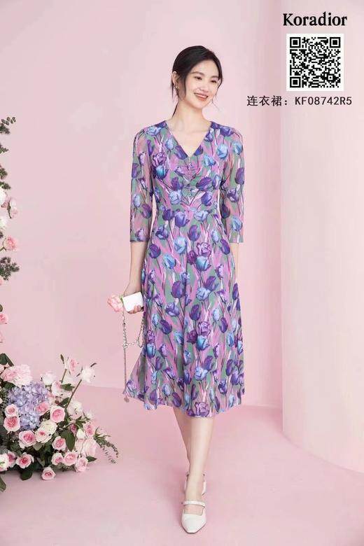 4F Koradior珂莱蒂尔玫瑰呓语连衣裙 商品图0