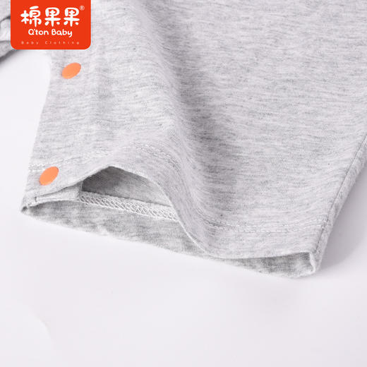 棉果果夏季新品男童男宝假两件套头连体衣M212727223271 商品图2