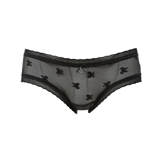 都市丽人基础系列蕾丝平角裤女士内裤低腰平角裤LK35C1 商品图3