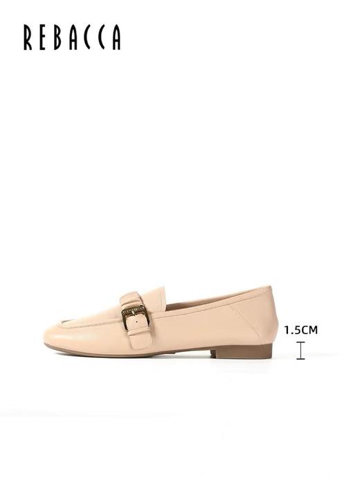 2楼瑞贝卡乐富鞋软底春款英伦风一脚蹬女鞋 商品图1