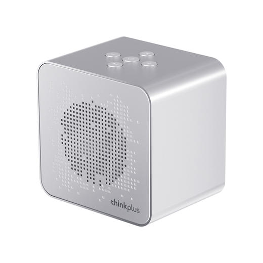 lenovo thinkplus便携蓝牙音箱K6 银色 商品图0