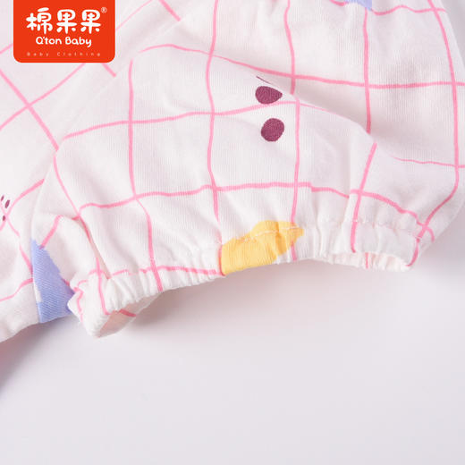 棉果果夏季新品女童女宝对开连体衣M222722223251 商品图5