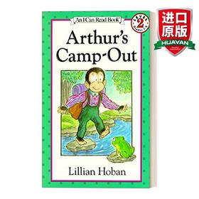 Collins柯林斯 英文原版 I Can Read 2 Arthur's Camp-Out汪培珽第四阶段书单Arthur's亚瑟系列 英文版 进口英语原版书籍