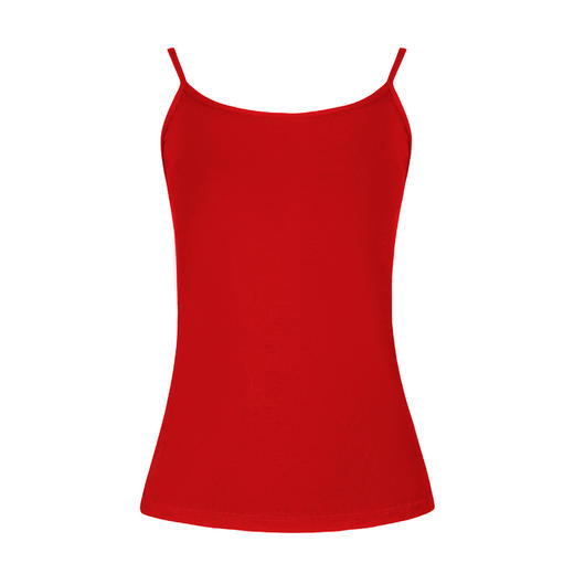 都市丽人吊带背心无尺码细罗纹背心无排扣无钢圈LV3AA2 商品图5