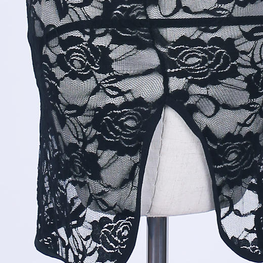 4维空间 情趣内衣 透明真人开叉性感睡衣 异域风情·蕾丝旗袍 商品图6