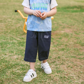 棉果果夏季新品男童男宝针织七分裤裤子M212201223276