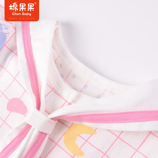 棉果果夏季新品女童女宝对开连体衣M222722223251 商品图4