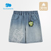 丽婴房-童衣类（夏）G3牛仔五分裤6_浅蓝 商品缩略图0